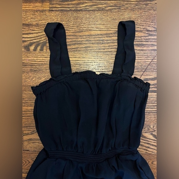 Madewell | Women’s | Smocked | Tank | Jumpsuit | Pockets | Black | Size 00 - Picture 6 of 8